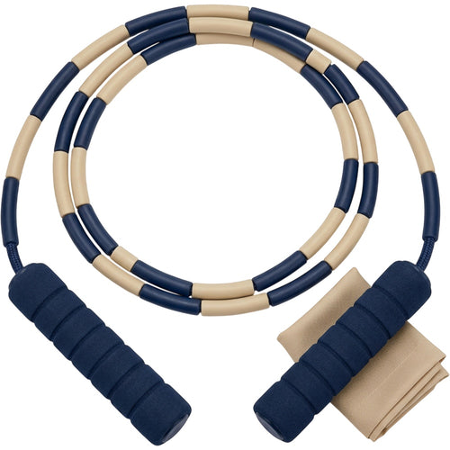 Ktvfb 52 Bead Segmented Jump Rope 2.8 m Navy Sand - Product view