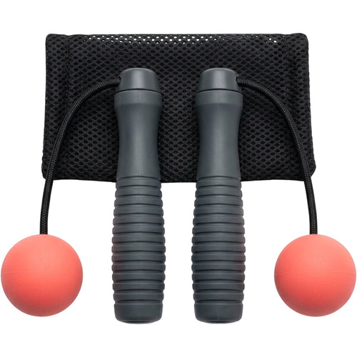 Ktvfb Cordless Weighted Ball Jump Rope 180 g Charcoal Coral - Product view