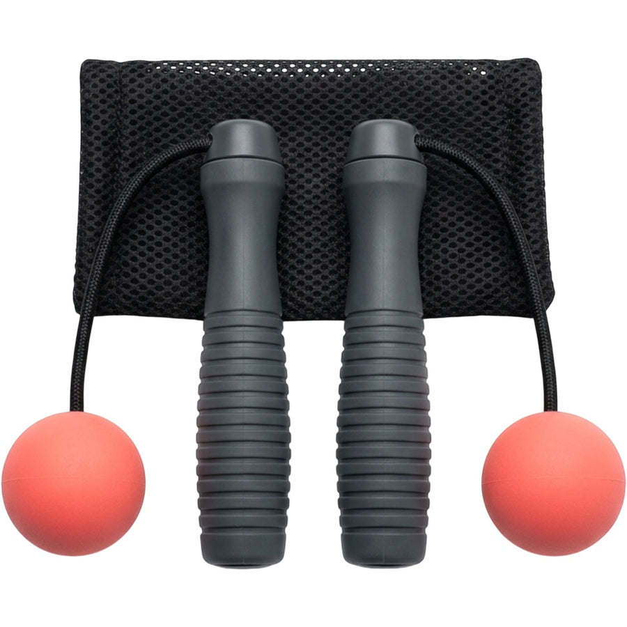 Ktvfb Cordless Weighted Ball Jump Rope 180 g Charcoal Coral
